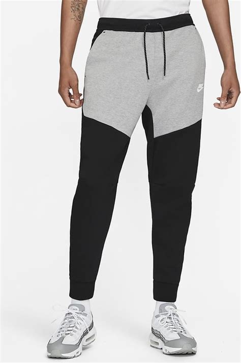 nike tech fleece heren broek grijs|Nike tech fleece.